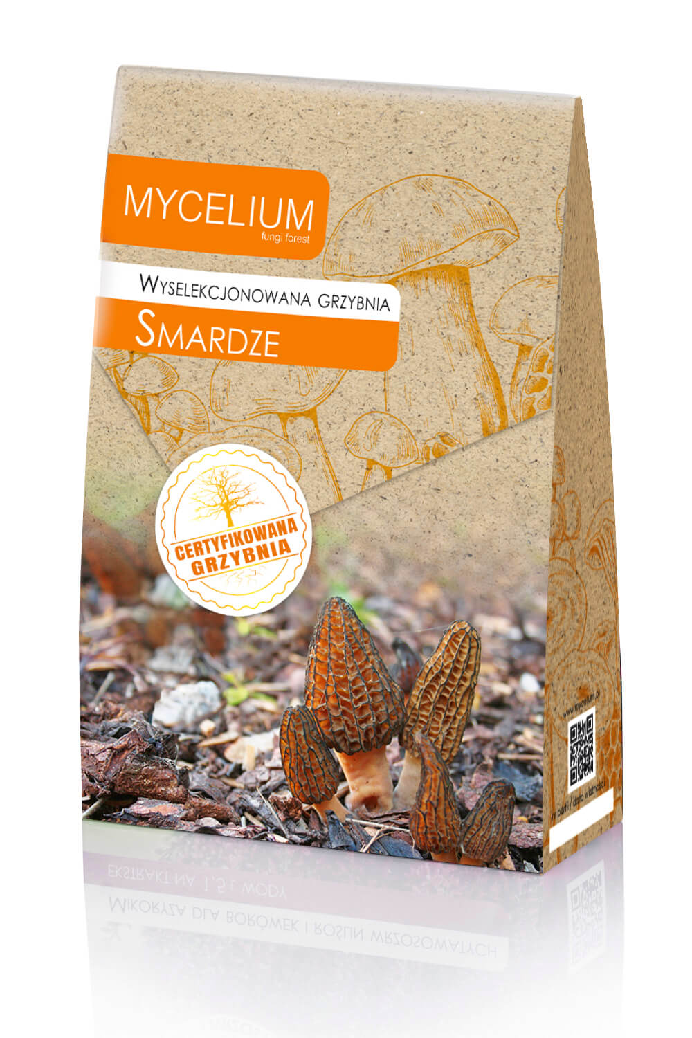 Wyselekcjonowana grzybnia - Smardze 120ml