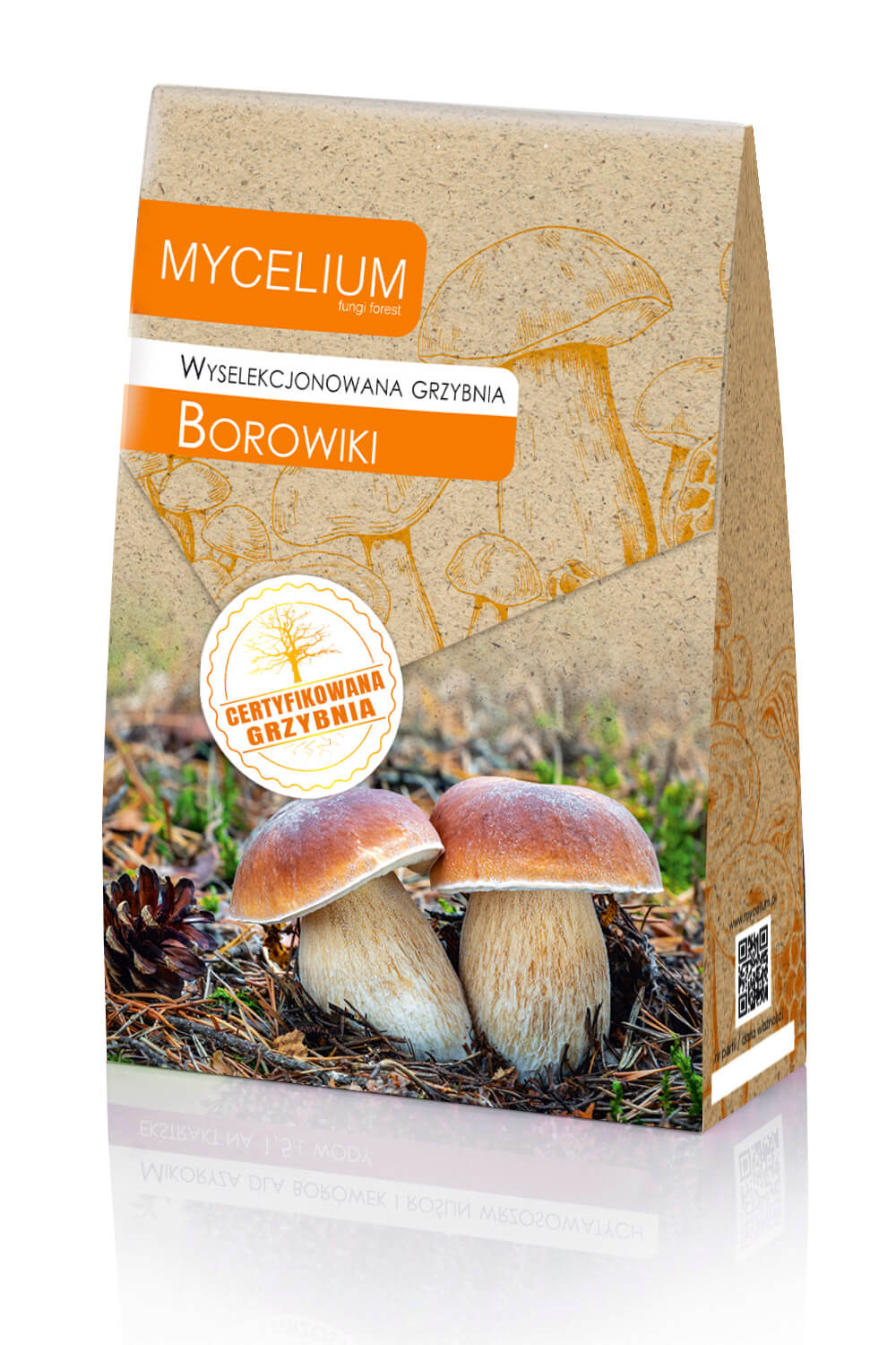 Wyselekcjonowana grzybnia - Borowiki 120ml